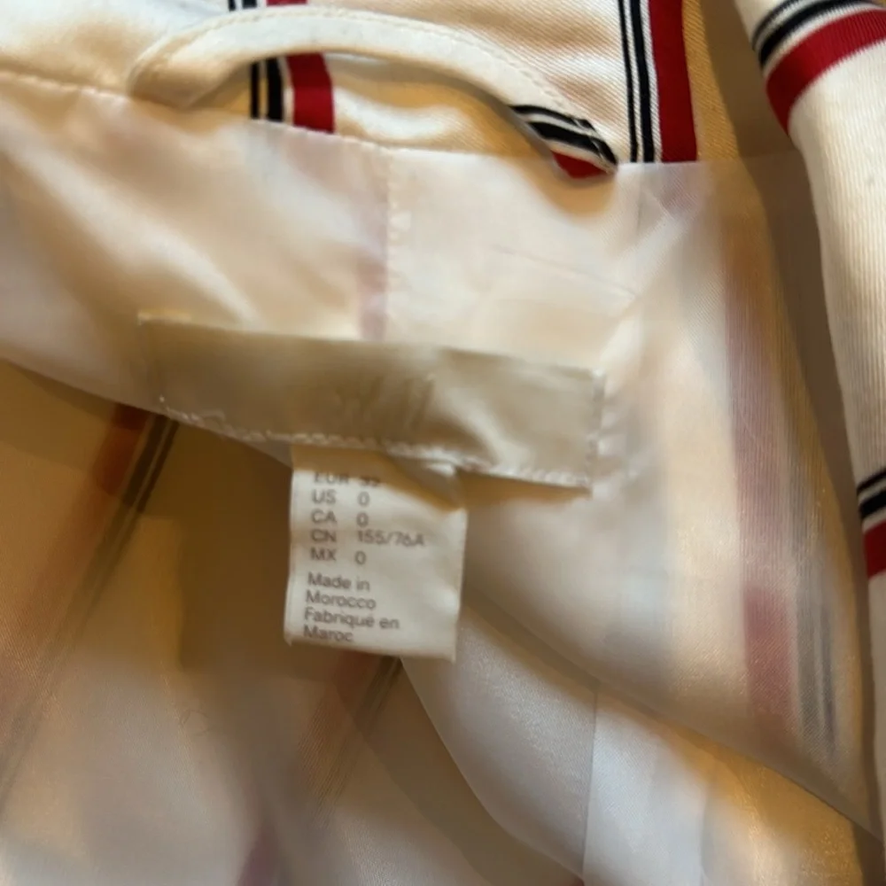 H & M women's striped Blazer - Picture 8 of 11